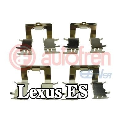 AUTOFREN SEINSA طقم تركيب وسادات الفرامل للمحور الخلفي — 2002 Lexus Es