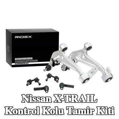 RIDEX Kontrol kolu tamir kiti Ön Aks Sol, Ön Aks Sağ, Alt, bağlantı çubuğu ile — 2002 Nissan X-trail