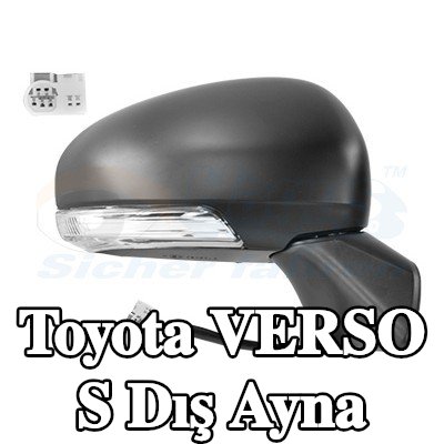 VAN WEZEL Sağ yan ayna — Toyota Verso S
