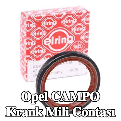 ELRING FPM (florlu kauçuk)/ACM (poliakrilat kauçuk) krank mili contası — 1990 Opel Campo