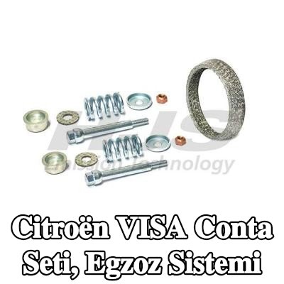 HJS Conta Seti, egzoz sistemi — Citroën Visa