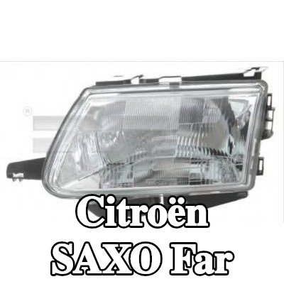 TYC Far Sol, H4, elektrik motoru olmadan — Citroën Saxo