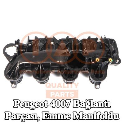 IAP QUALITY PARTS Bağlantı parçası, emme manifoldu — Peugeot 4007