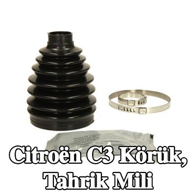 PASCAL Körük, tahrik mili — Citroën C3