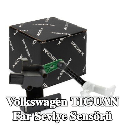 RIDEX Far seviye sensörü Arka Aks, Arka Aks Sol, tutuculu, bağlantı çubuğu ile — 2020 Volkswagen Tiguan