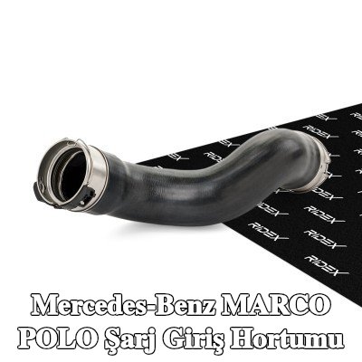 RIDEX Şarj Cihazı Emme Hortumu Şarj Havası Soğutucusu, Sol, hızlı bağlantı elemanlı — Mercedes-Benz Marco Polo