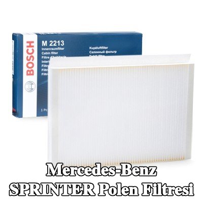 BOSCH Polen filtresi Partikül Filtresi — 2012 Mercedes-Benz Sprinter