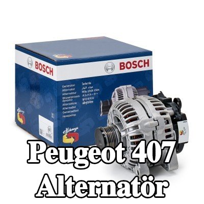 BOSCH Alternatör 150A — Peugeot 407