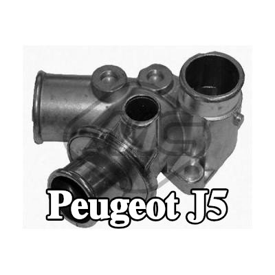 Metalcaucho غلاف الثرموستات مع الحشية/المانع للتسرب, مزود بثرموستات — Peugeot J5