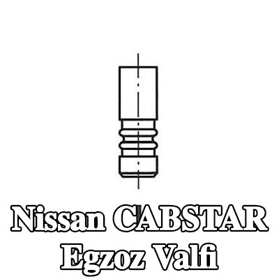 FRECCIA Egzoz valfi Krom kaplı valf gövdesi — Nissan Cabstar