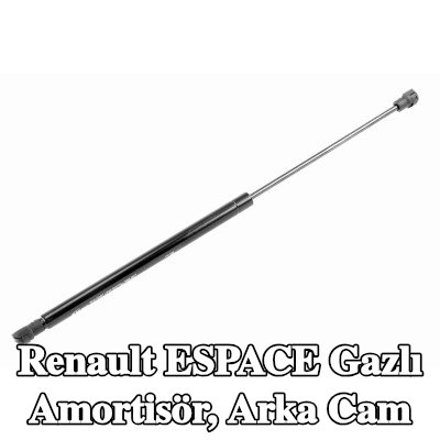 VAICO Gaz Yayı, arka cam Orijinal VAICO Kalitesi — 2000 Renault Espace