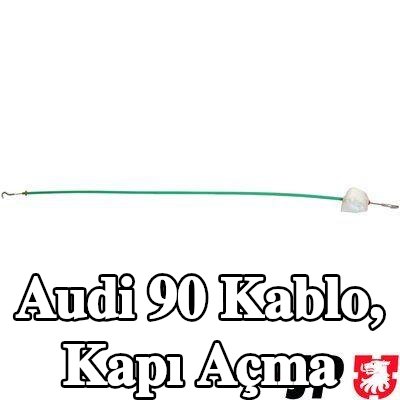 JP GROUP Kablo, sol ön kapı açma kolu — Audi 90
