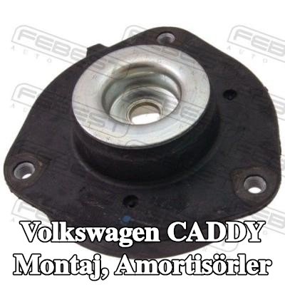 FEBEST Montaj, amortisörler Ön Aks — Volkswagen Caddy