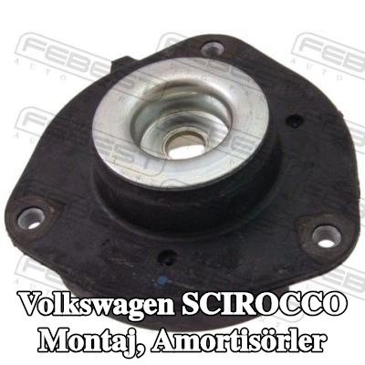 FEBEST Montaj, amortisörler Ön Aks — 2008 Volkswagen Scirocco