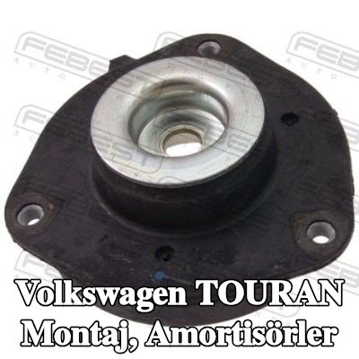 FEBEST Montaj, amortisörler Ön Aks — Volkswagen Touran