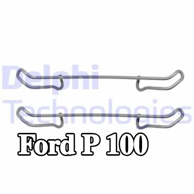 DELPHI طقم تركيب وسادات الفرامل — Ford P 100
