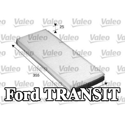 VALEO مرشح حبوب اللقاح CLIMFILTER COMFORT, مرشح الجسيمات — 1997 Ford Transit