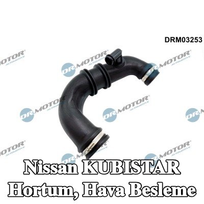 DR.MOTOR AUTOMOTIVE Hortum, hava beslemesi Turboşarj için Kütle Hava Akış Sensörü — Nissan Kubistar