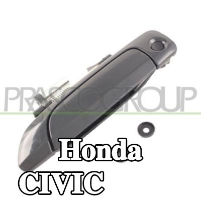 PRASCO مقبض الباب، الأمامي الأيسر — 2002 Honda Civic