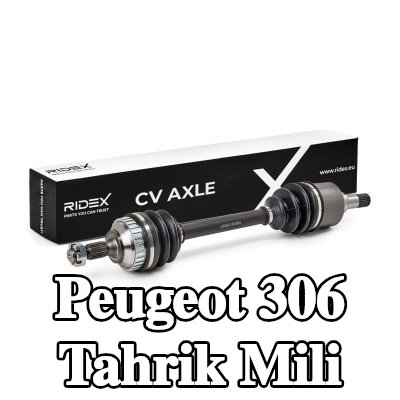 RIDEX Tahrik mili Ön Aks Sol, 630mm — 2002 Peugeot 306