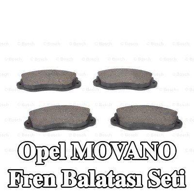 BOSCH Fren balatası seti 17, 8mm — Opel Movano