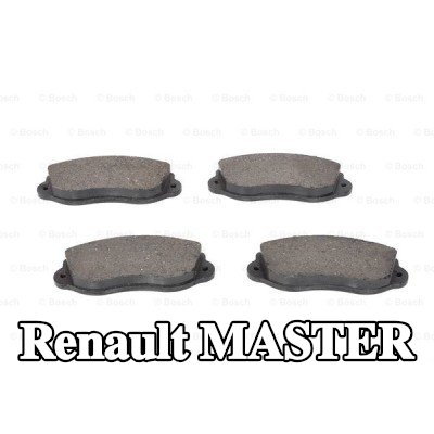 BOSCH مجموعة وسادات الفرامل 17, 8mm — 2000 Renault Master