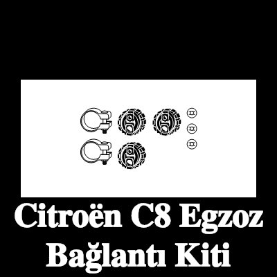 VEGAZ Egzoz bağlantı kiti — 2002 Citroën C8