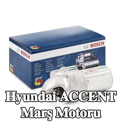 BOSCH Marş motoru 1, 7kW — 2016 Hyundai Accent