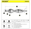 RIDEX Tahrik mili Ön Aks Sağ, 944mm — 2002 Citroën C5 (6)