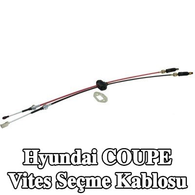 METZGER Vites seçici kablosu Çift Kablo Çekme — Hyundai Coupe