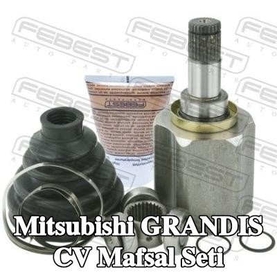 FEBEST Ön aks sol CV mafsal kiti, şanzıman tarafında — Mitsubishi Grandis