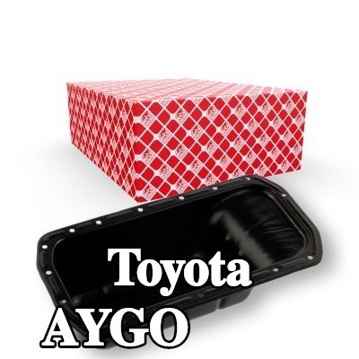 FEBI BILSTEIN حوض الزيت مع سدادة تصريف الزيت, مع حلقة مانعة للتسرب — 2005 Toyota Aygo