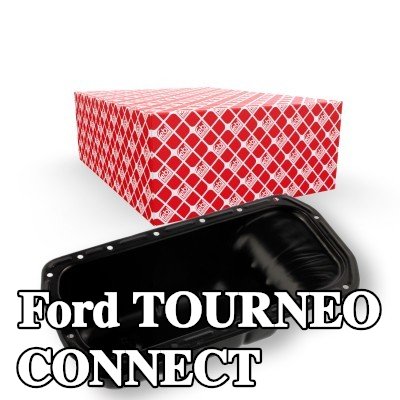 FEBI BILSTEIN حوض الزيت مع سدادة تصريف الزيت, مع حلقة مانعة للتسرب — Ford Tourneo Connect