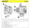 RIDEX Alternatör 70A — 1990 Toyota Paseo (4)
