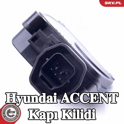 ESEN SKV Ön kapı kilidi, Sağ — 2001 Hyundai Accent