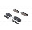 BOSCH Fren balatası seti 17mm — Nissan Tiida (1)