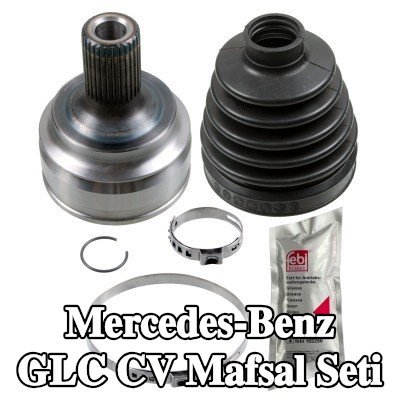 FEBI BILSTEIN Ön aks sol CV mafsal kiti, Ön Aks Sağ, Tekerlek Tarafı, gres ile — Mercedes-Benz Glc