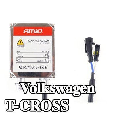 AMiO مقاومات زينون مع مجموعة التثبيت — Volkswagen T-cross