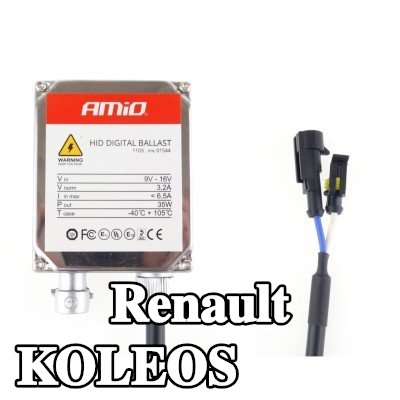 AMiO مقاومات زينون مع مجموعة التثبيت — Renault Koleos