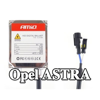 AMiO مقاومات زينون مع مجموعة التثبيت — Opel Astra