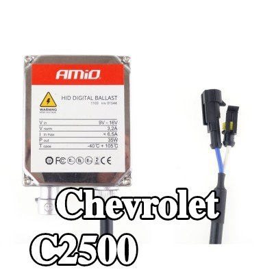 AMiO مقاومات زينون مع مجموعة التثبيت — Chevrolet C2500