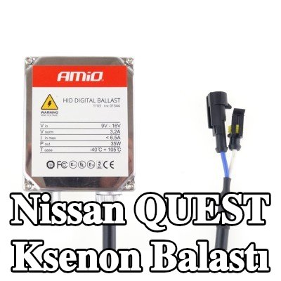 AMiO Montaj kiti dahil Xenon balastı — Nissan Quest