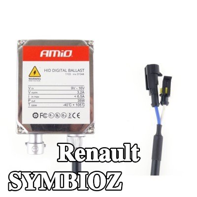 AMiO مقاومات زينون مع مجموعة التثبيت — Renault Symbioz