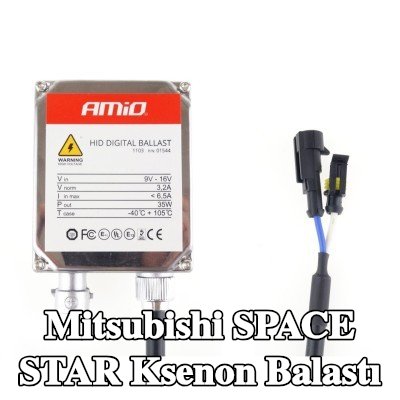 AMiO Montaj kiti dahil Xenon balastı — Mitsubishi Space Star