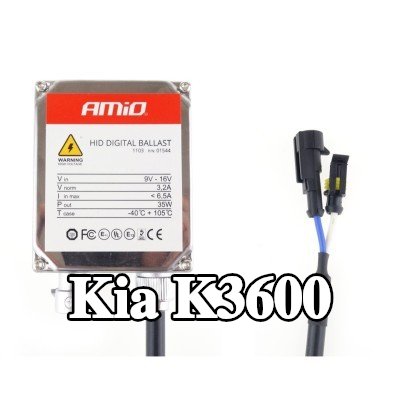 AMiO مقاومات زينون مع مجموعة التثبيت — Kia K3600