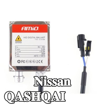 AMiO مقاومات زينون مع مجموعة التثبيت — Nissan Qashqai