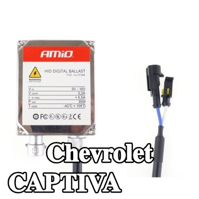 AMiO مقاومات زينون مع مجموعة التثبيت — Chevrolet Captiva