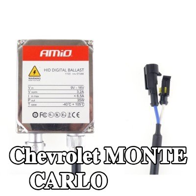 AMiO مقاومات زينون مع مجموعة التثبيت — Chevrolet Monte Carlo