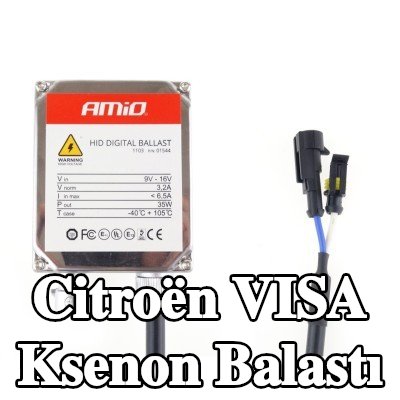 AMiO Montaj kiti dahil Xenon balastı — Citroën Visa