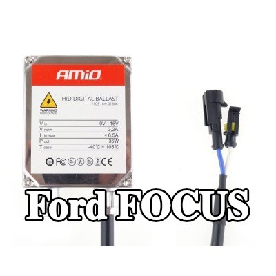 AMiO مقاومات زينون مع مجموعة التثبيت — Ford Focus